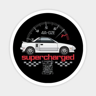 Supercharged-White Magnet